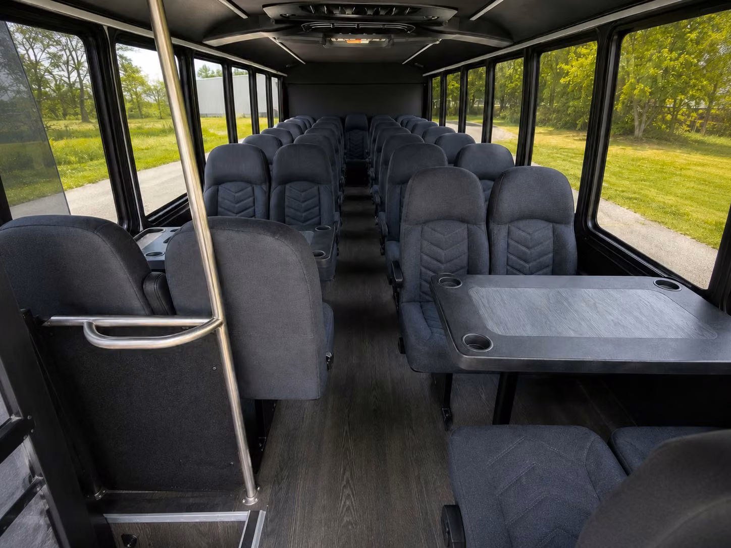 20 passenger minibus inside