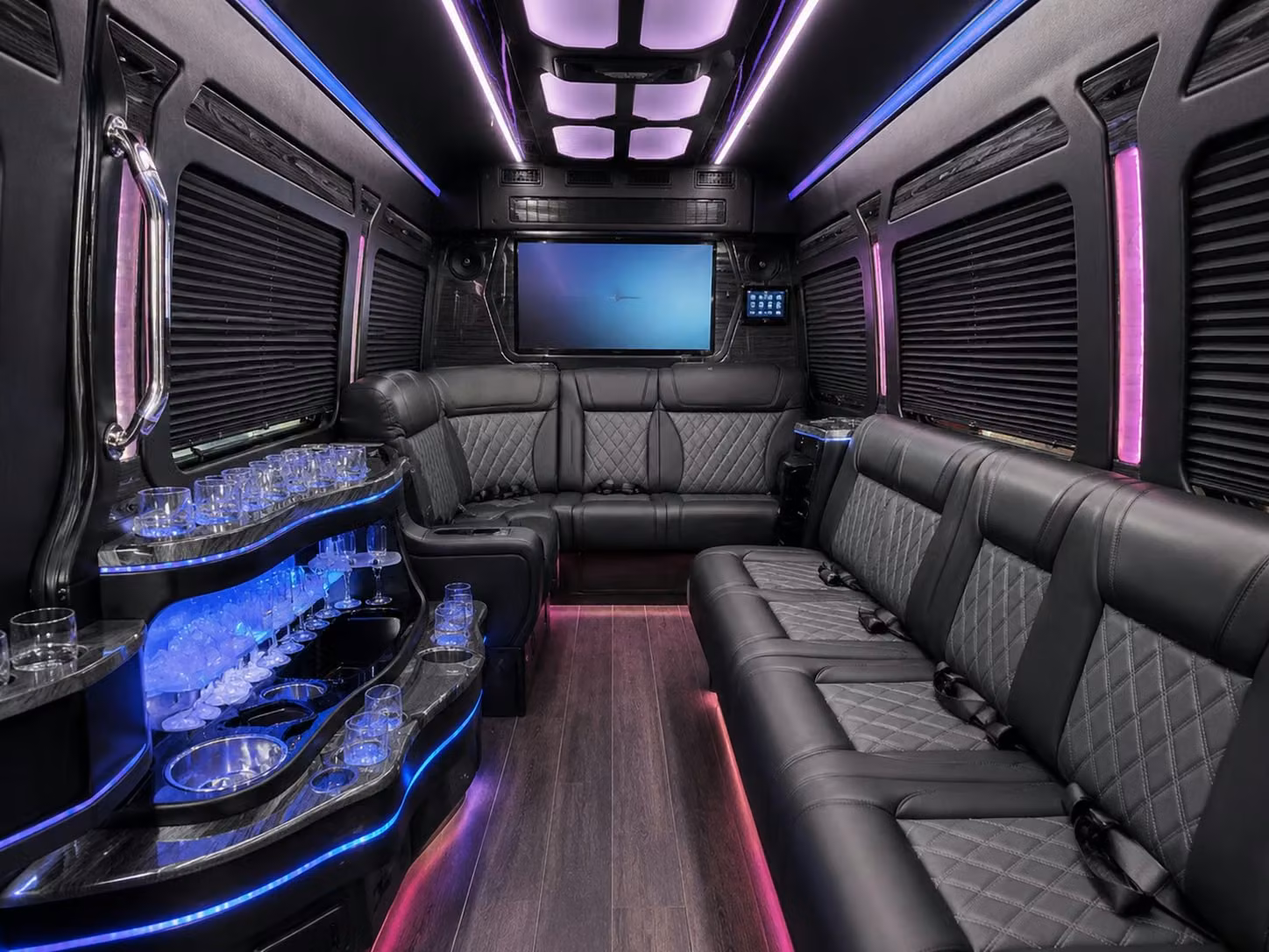 sprinter limousine inside