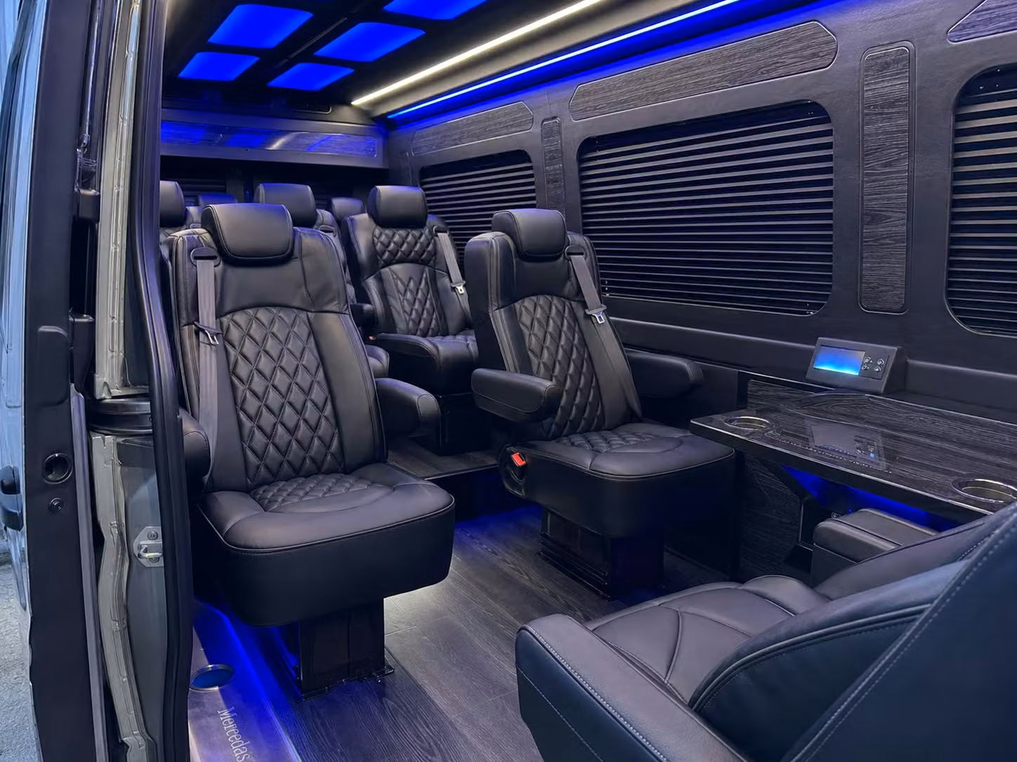 sprinter van transportation for groups and events across auburn